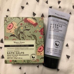 2/$10🌷Winter in Venice | Moisturizing bath set